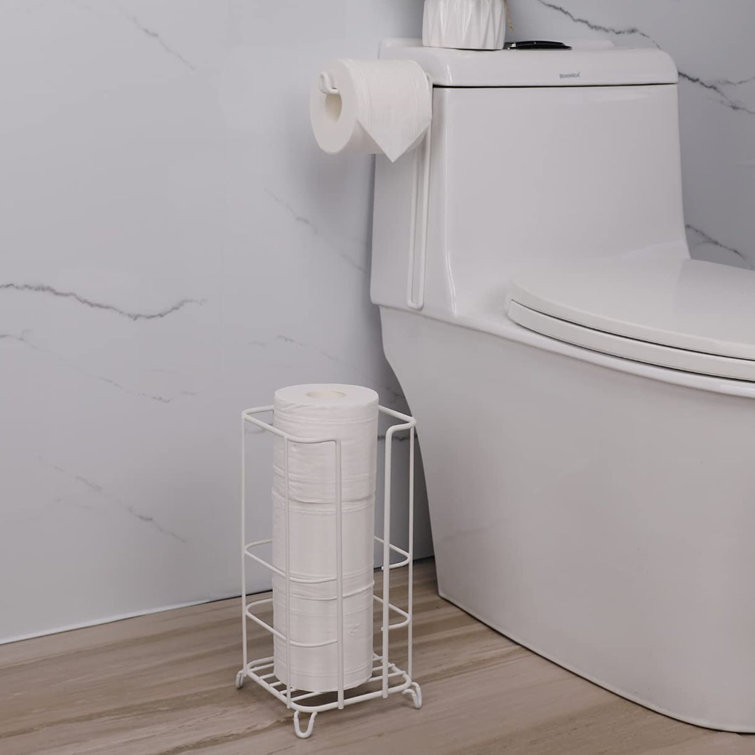 Belfry Bathroom Whitmer Free Standing Toilet Roll Holder Wayfair.co.uk